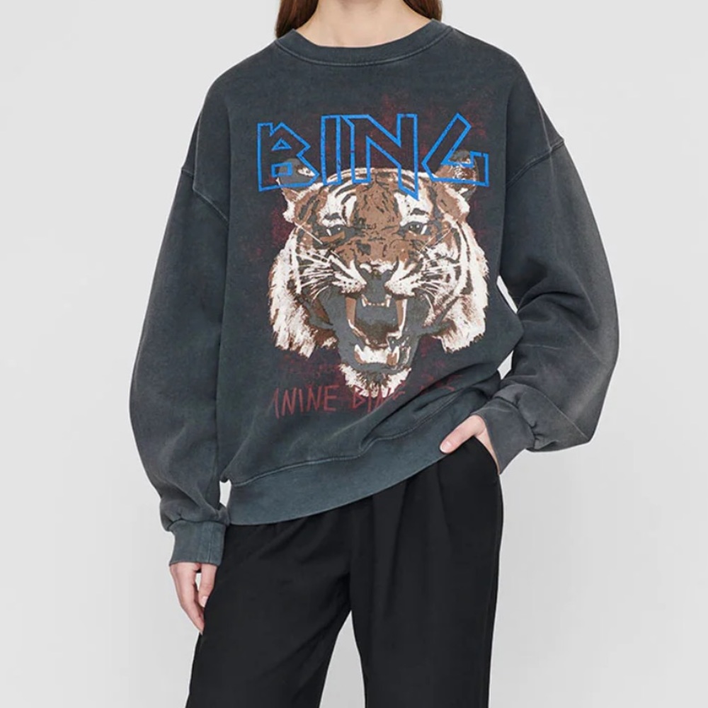 Anine Bing Tiger Sweatshirt